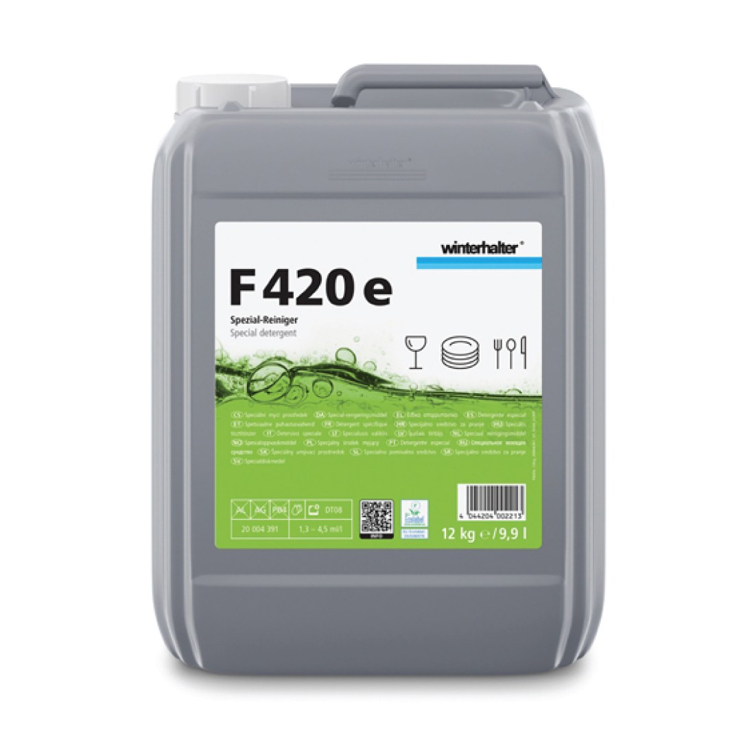Detergent for dishwasher F420e Winterhalter, 9.9 l