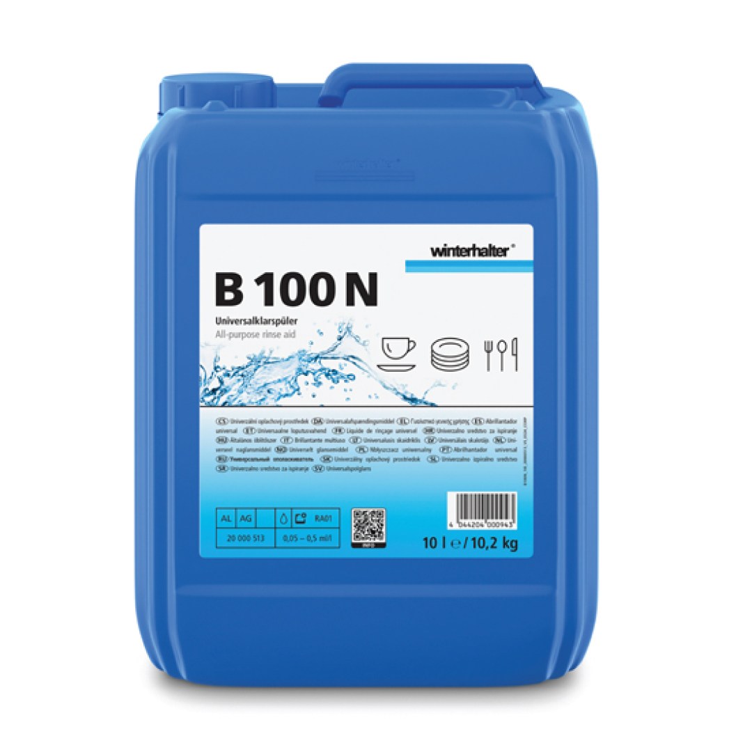 Rinse aid for dishwasher B100N Winterhalter, 10 l