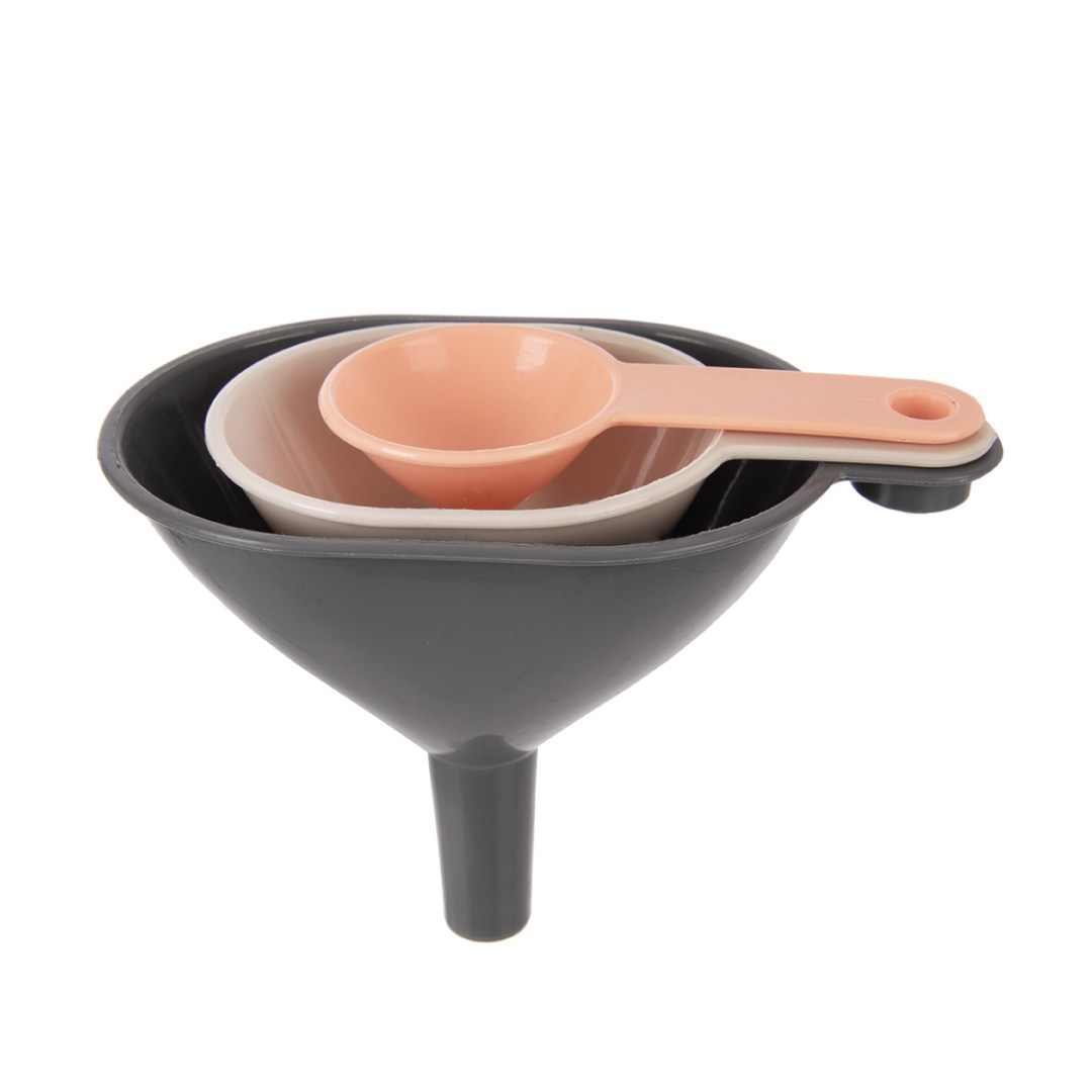 Funnel Sun mini 3 pcs dia. 4cm+5.5x6.5+6.8x9.5cm