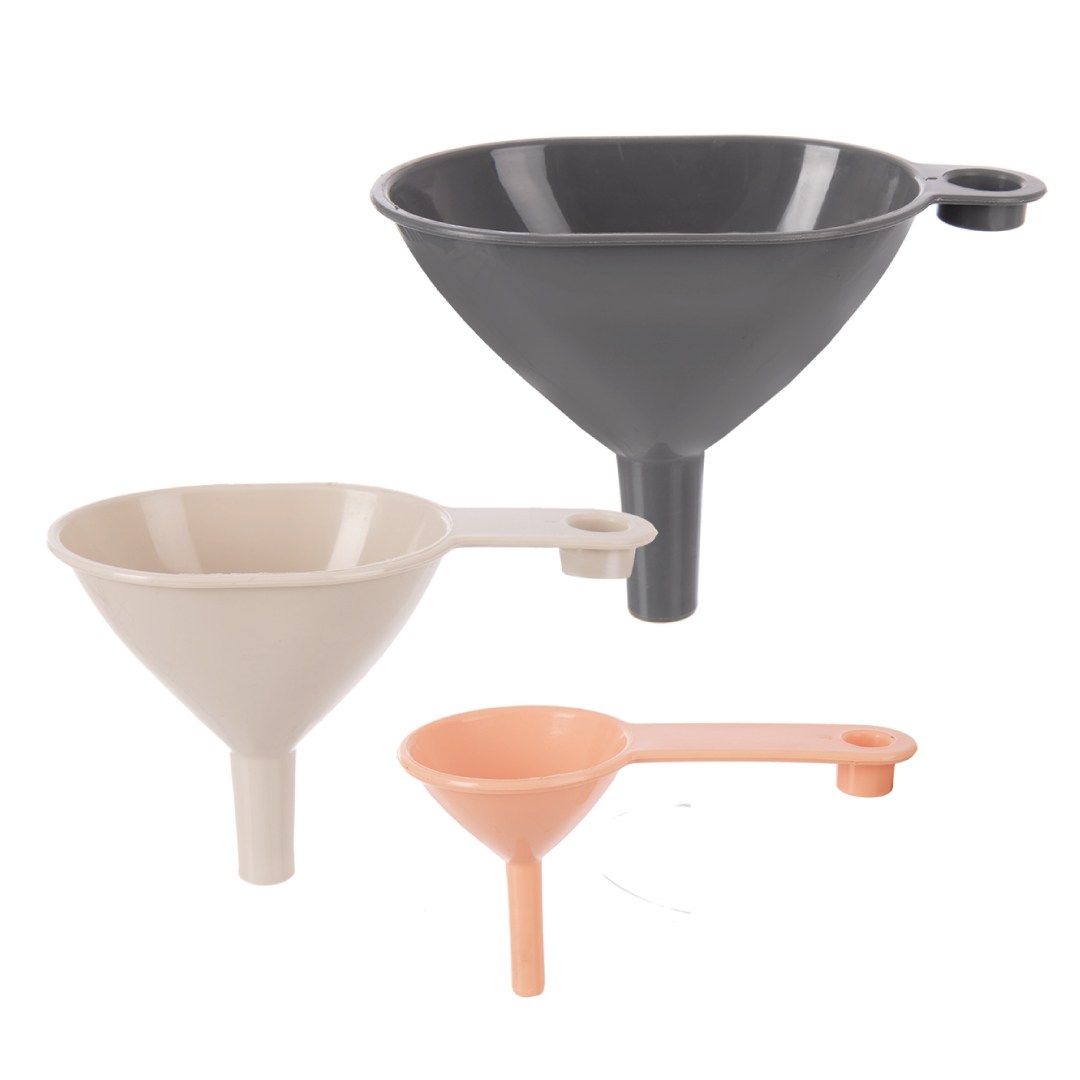 Funnel Sun mini 3 pcs dia. 4cm+5.5x6.5+6.8x9.5cm