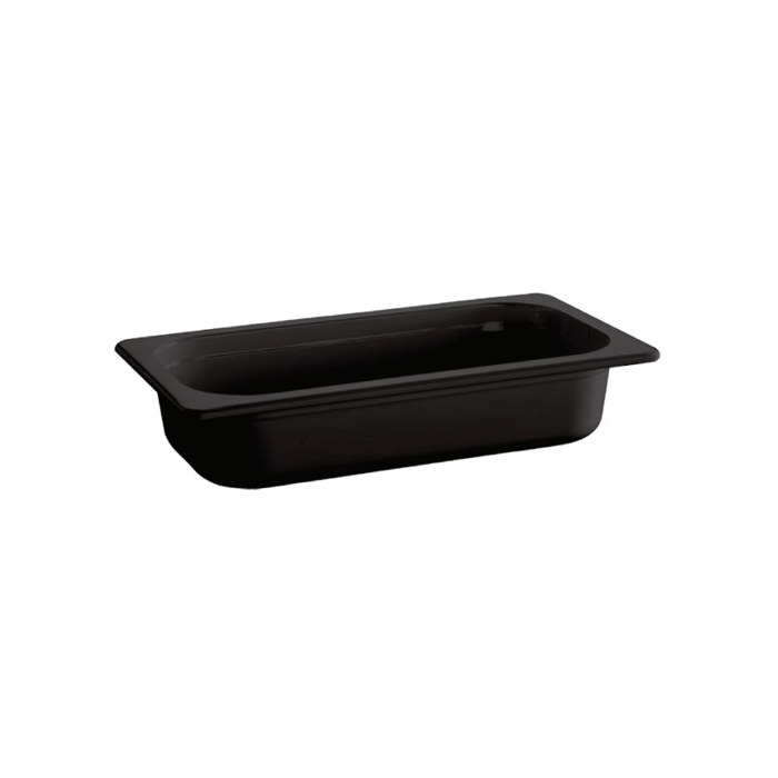 Melamínová GN 1/3 ECO LINE 32,5 x 17,6 x 6,5 cm, čierna