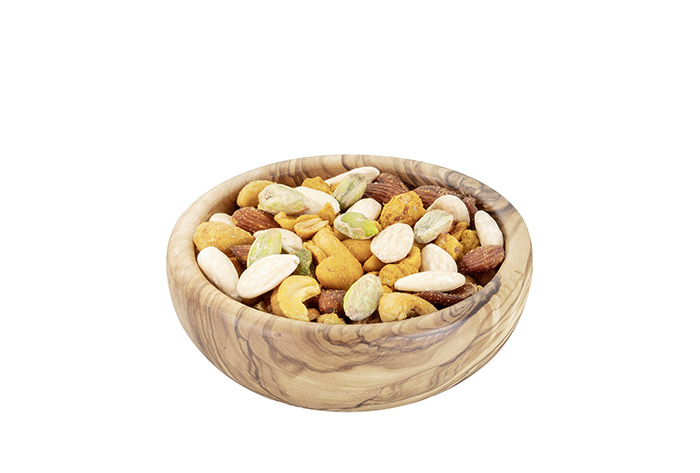miska OLIVE pr. 12,5 cm, v 4,5 cm, drevo