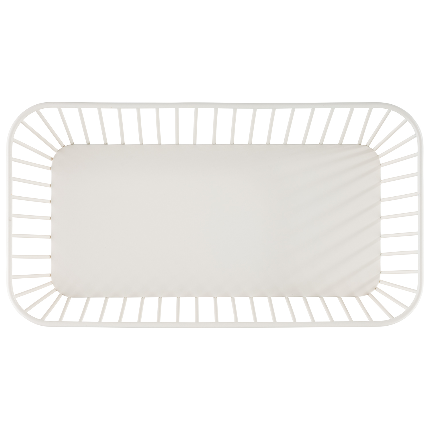 GN 1/3 basket -URBAN- 32,5 x 17,6 cm, h: 7 cm metal colour: whisper white