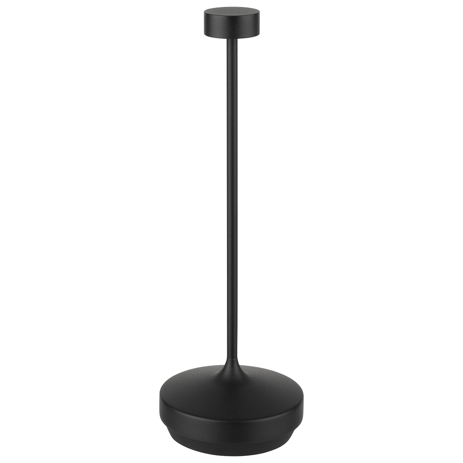 lampa stolná NISSRIN, kov, čierna, priemer. 8 cm, v. 25 cm