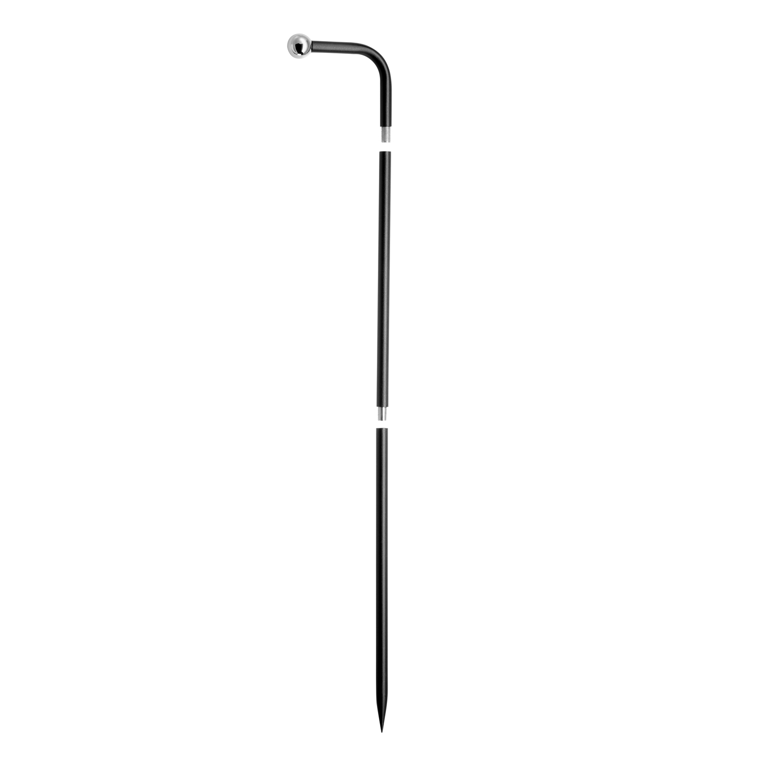 stojan VALUMO, čierna, priemer. 0,9 cm, v. 55 cm