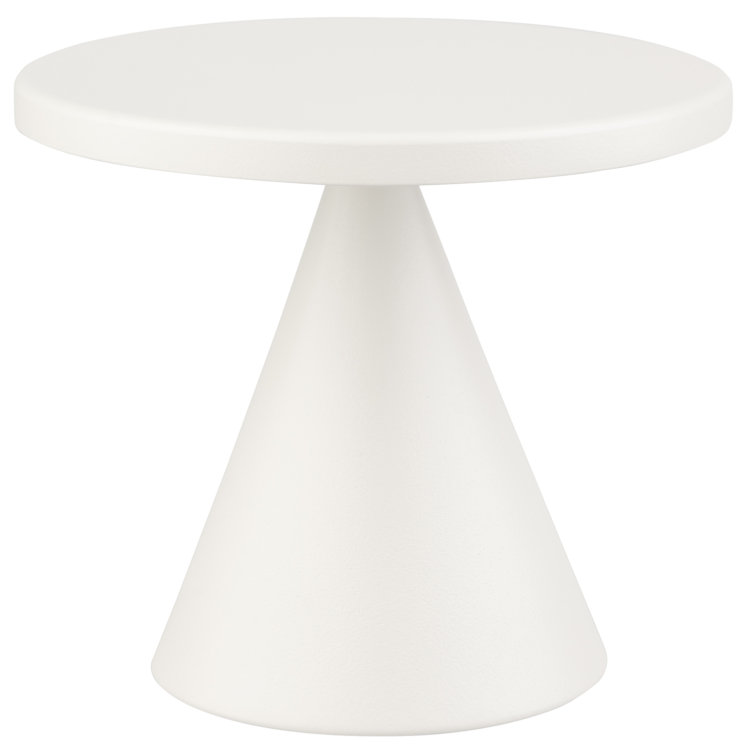 lampa stolná CONE MINI, kov, biela, priemer. 13 cm, v. 11,5 cm