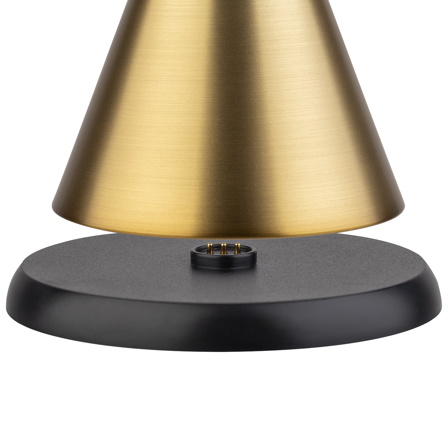 Tischleuchte -CONE MINI- O 13 cm, h: 11,5 cm metal, colour: gold 1x LED 1,0 W / 100 lm