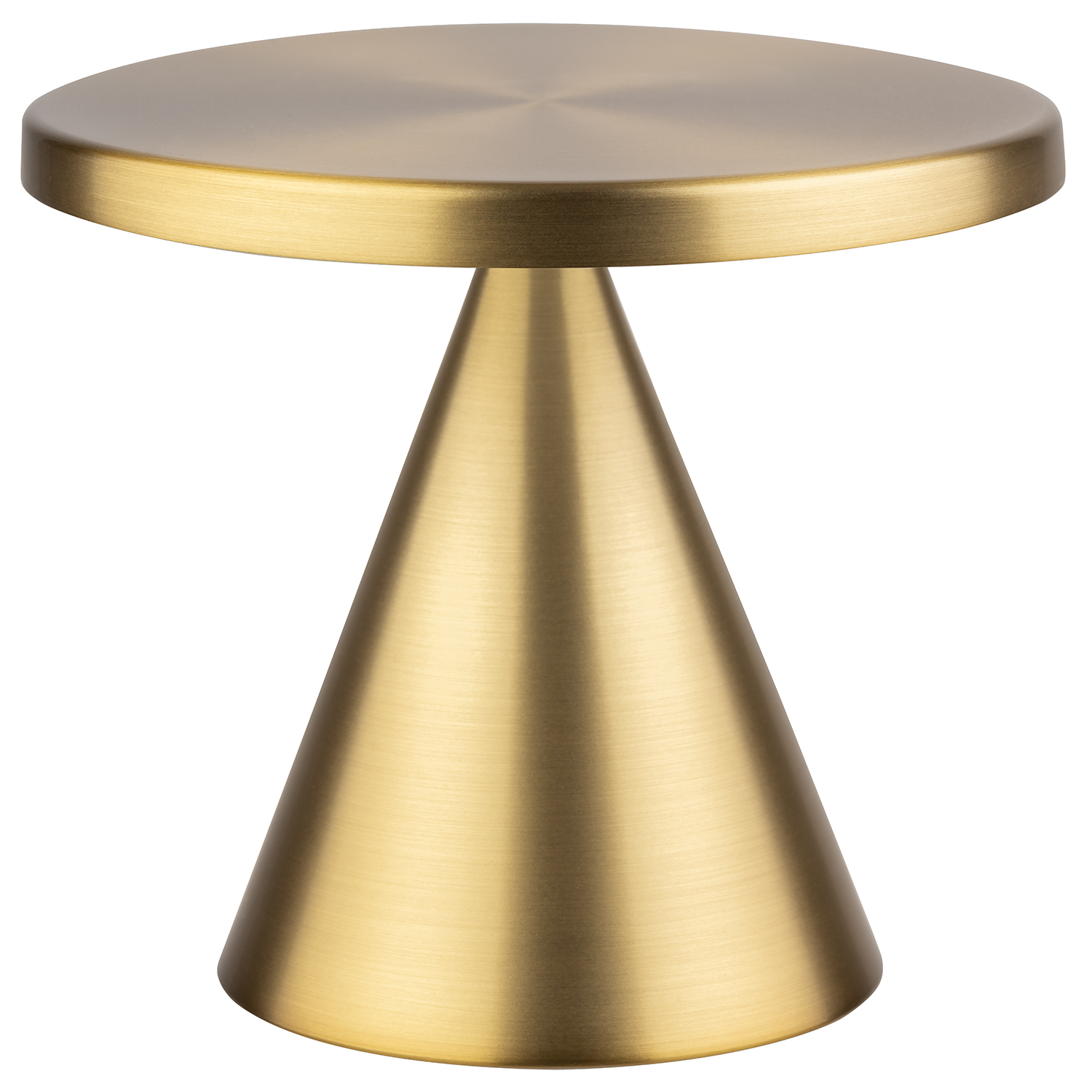 Tischleuchte -CONE MINI- O 13 cm, h: 11,5 cm metal, colour: gold 1x LED 1,0 W / 100 lm
