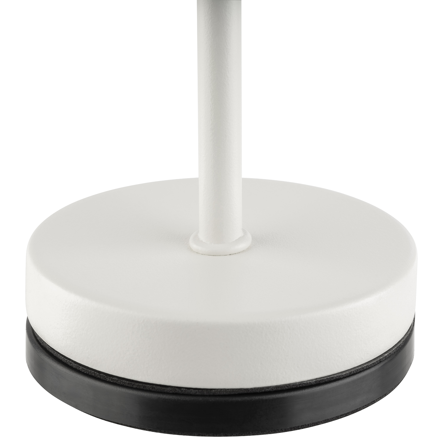 lampa stolná MERLE MICRO, kov, biela, priemer. 8 cm, v. 20 cm