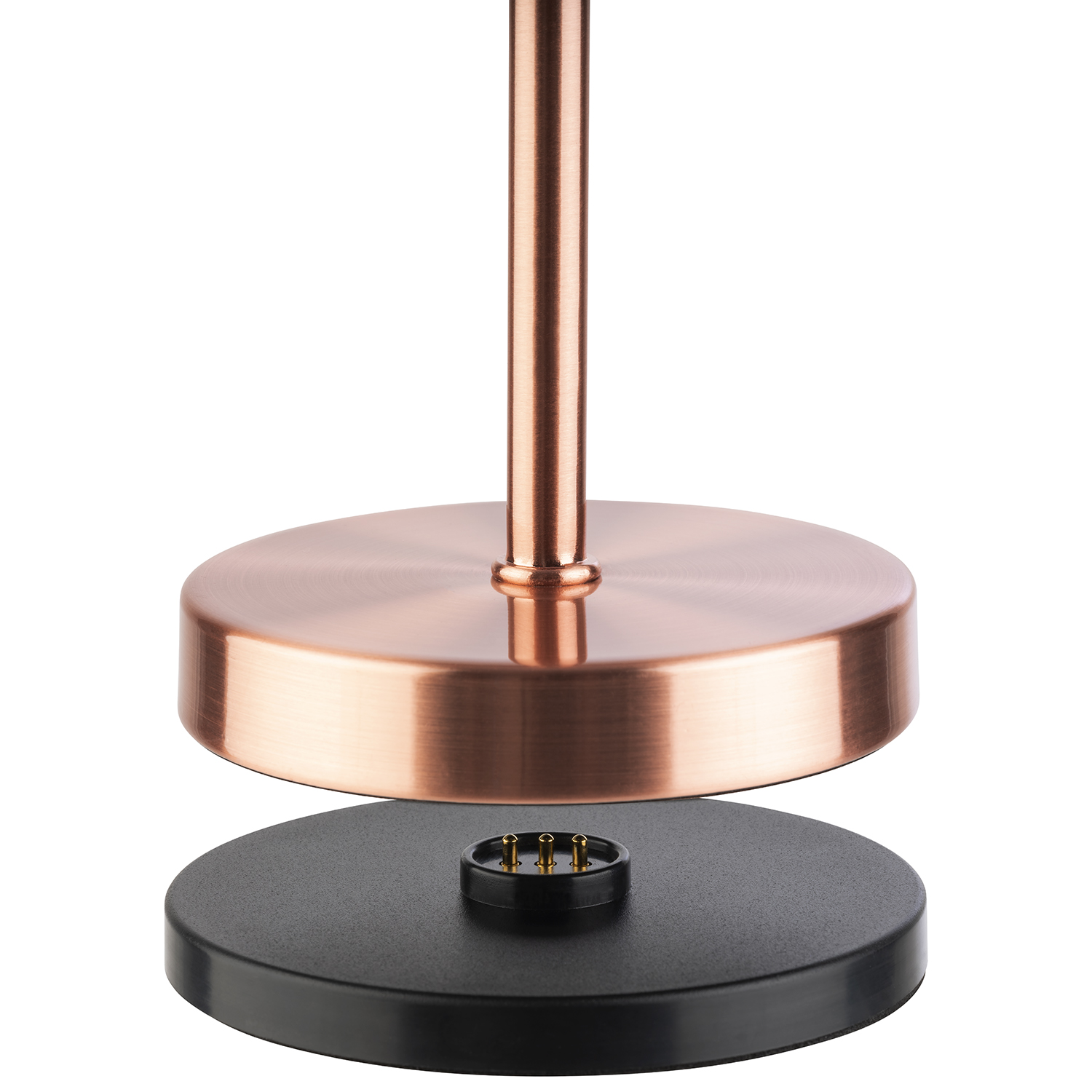 lampa stolná MERLE MICRO, kov, medená, priemer. 8 cm, v. 20 cm