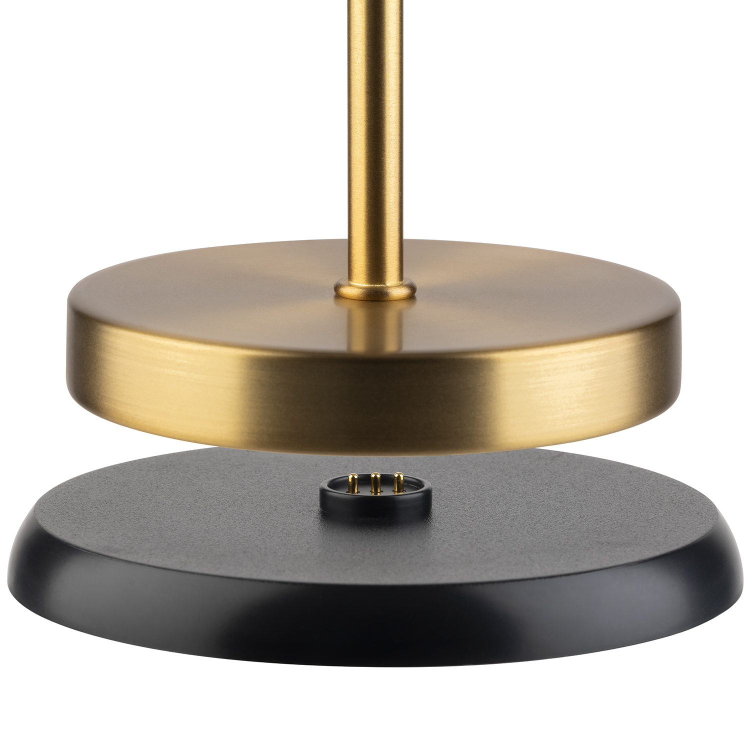 lampa stolná MERLE MINI, kov, zlatá, priemer. 9 cm, v. 25 cm