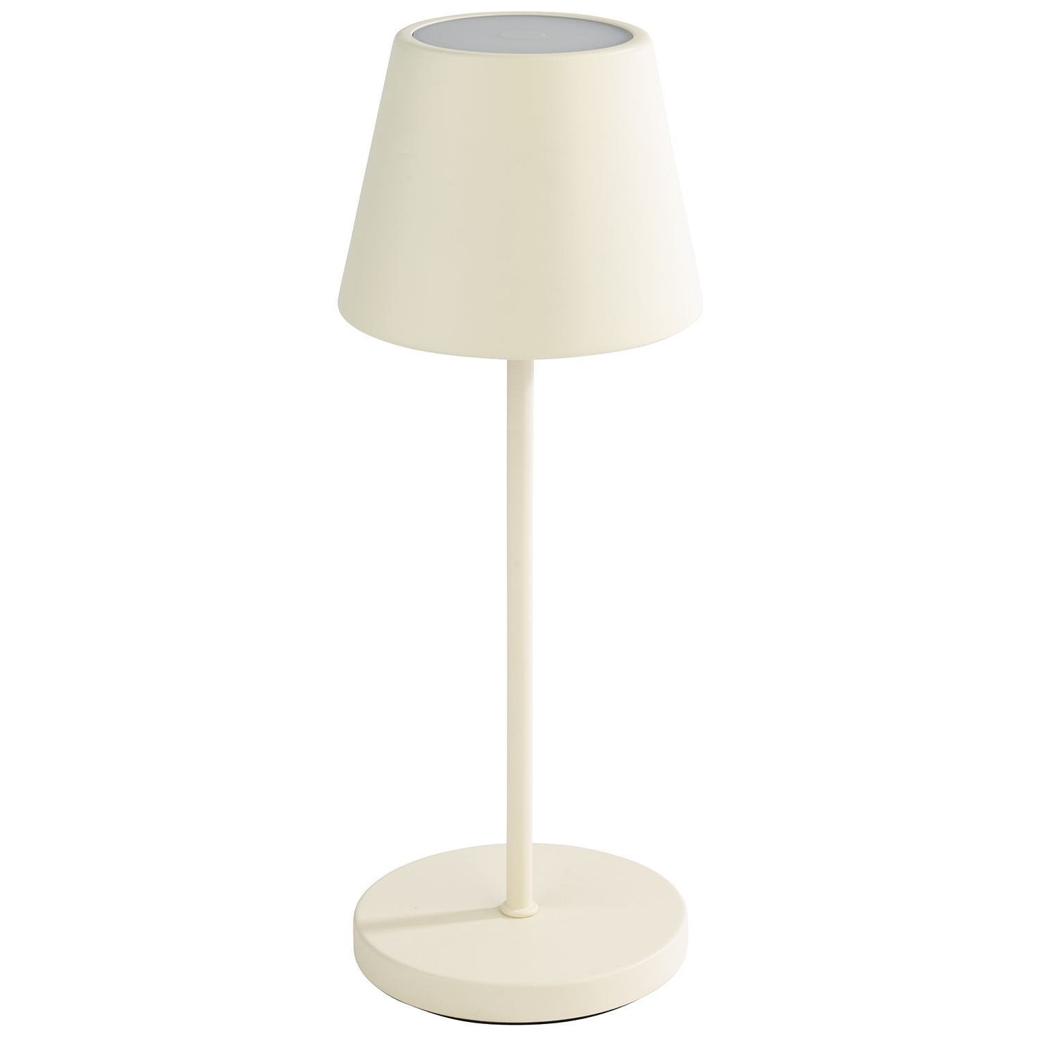 lampa stolná MERLE, kov, biela, priemer. 11 cm, v. 30,5 cm
