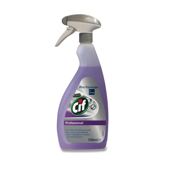 Cif Professional na čistenie a dezinfekciu v 1 kroku 0,75 l
