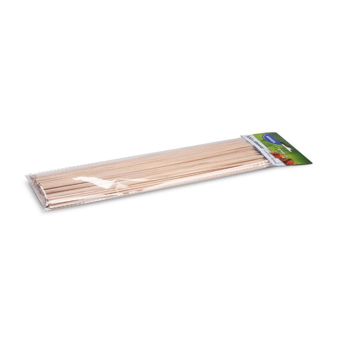špajle 30 cm / 100 ks hrotené drevené