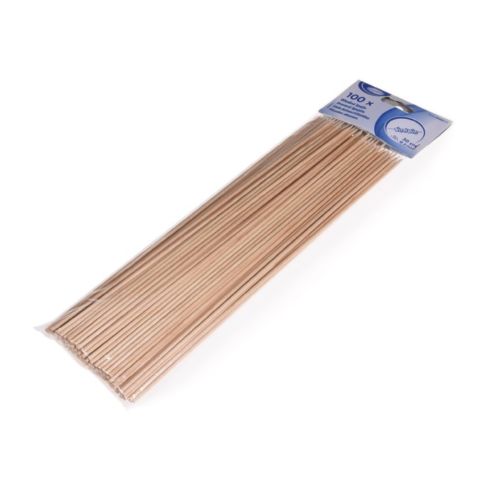 špajle 30 cm / 100 ks hrotené drevené