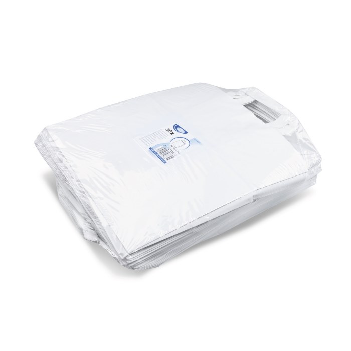 Papierová taška na menuboxy 320 x 210 x 330 mm / 50ks, biela
