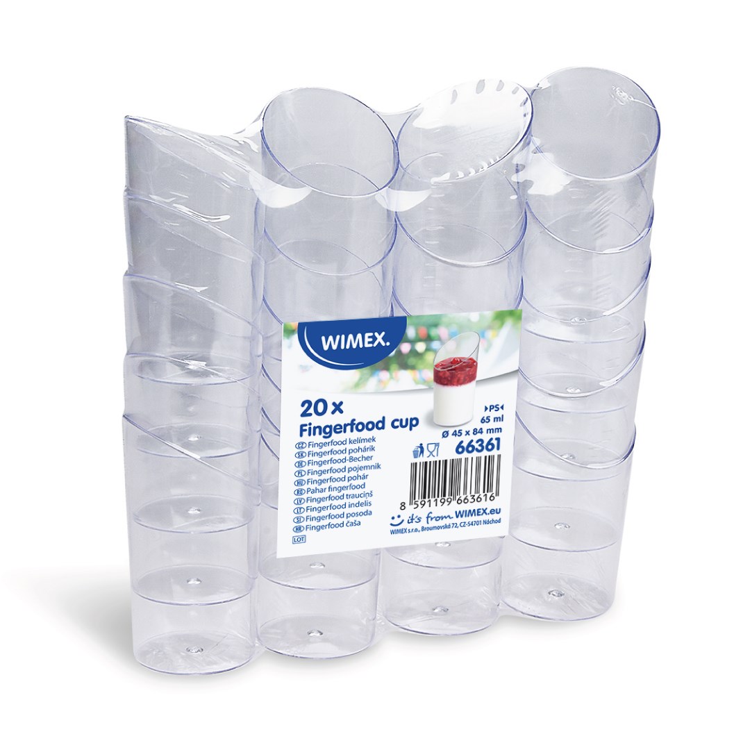 Okrúhly kelímok Finger food