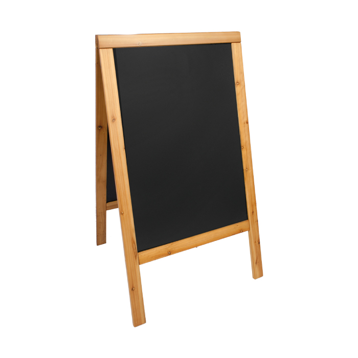 tabule popisovací nabídková WOODY SANDWICH 125 x 69 cm barva borovice
