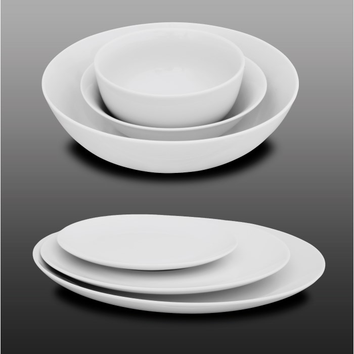 Dezertný tanier SIMPLE 20 cm, coup