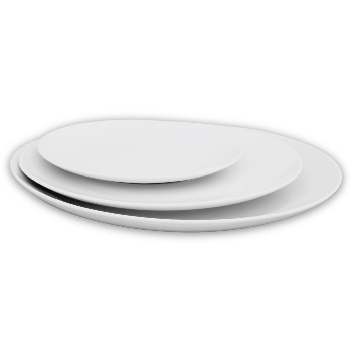 Plytký tanier SIMPLE 26,5 cm coup