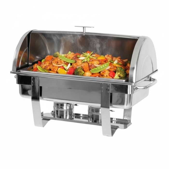 chafing dish rolltop SWISS GN 1/1, 9l