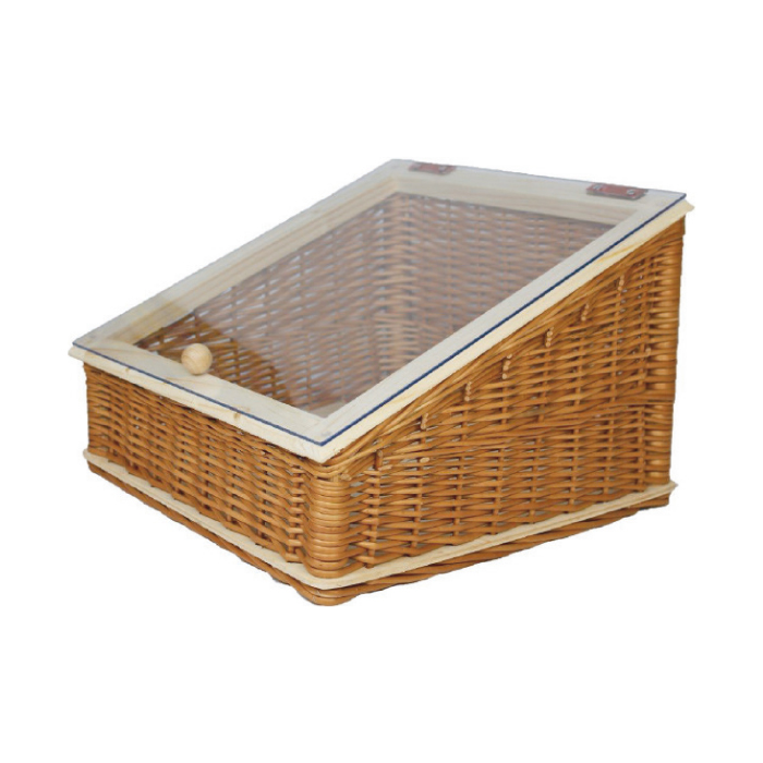 kôš pultový 50x50x20/30cm s plexi poklopom