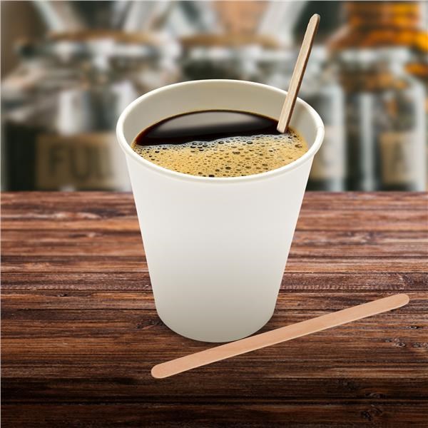 miešadlá 17,8 cm/1000 ks drevené na kávu