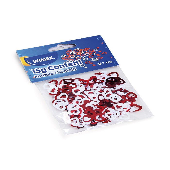 shiny confetti HEART 15 g
