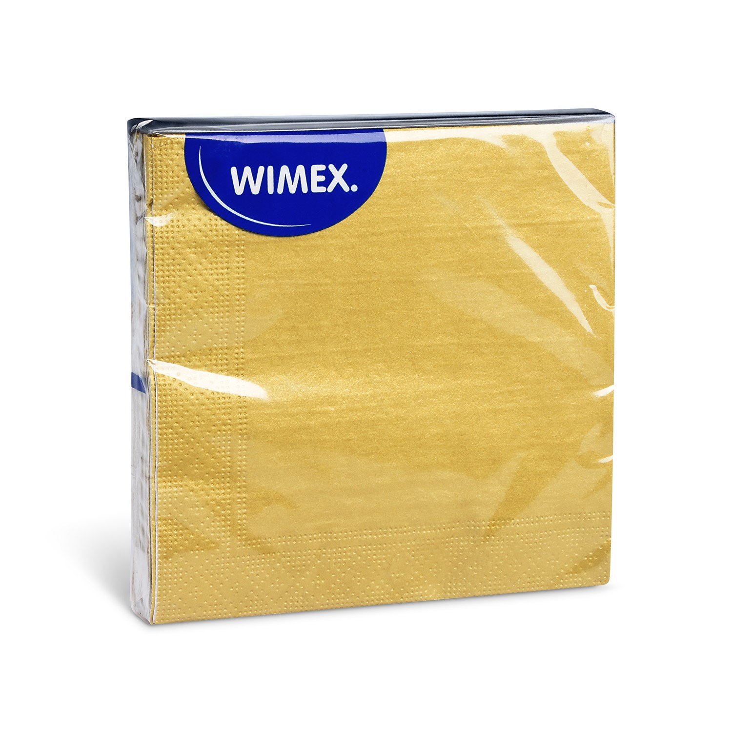 Papierové obrúsky zlaté, 3-vrstvové, 33 x 33 cm / 20 ks