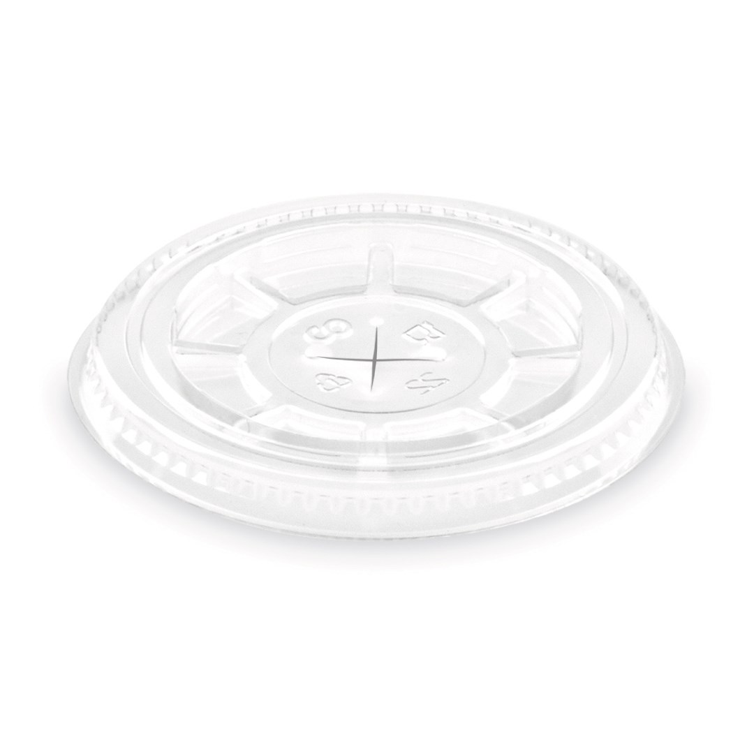 viečko s krížovým otvorom 50ks pre plast kelímky pr.78mm (PET)