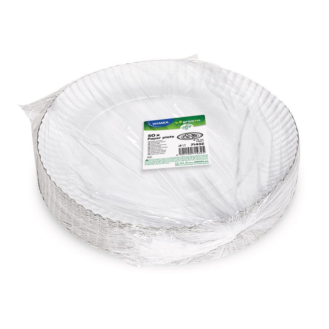 papierové taniere hlboké 32 cm 50ks