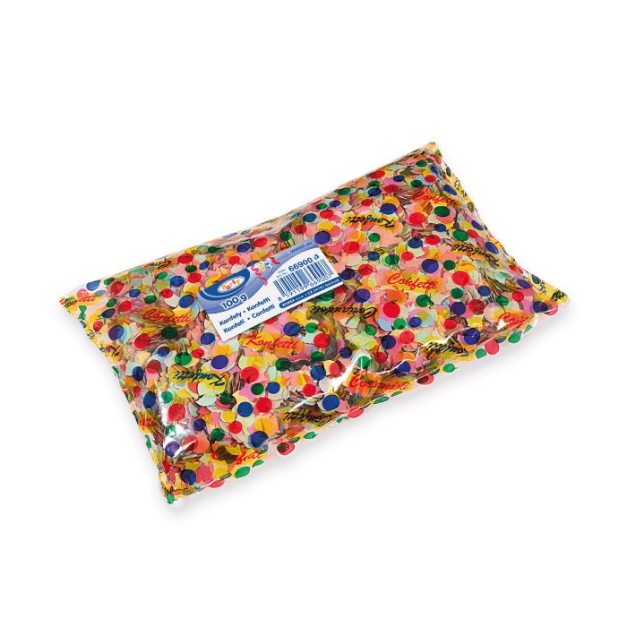 konfety farebné 100 g