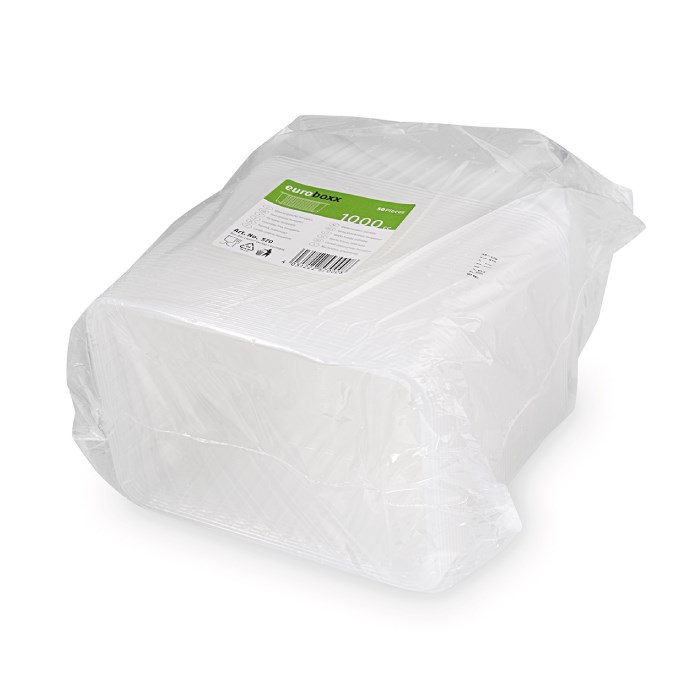 vanička hranatá priehl. 1000 ml 50 ks (PP)