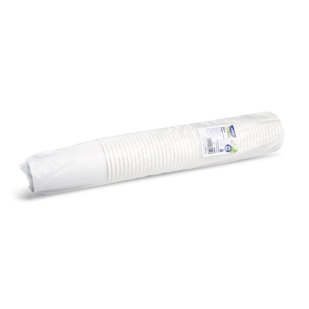 kelímok papierový biely 510ml XL / 50ks (pr. 90mm)