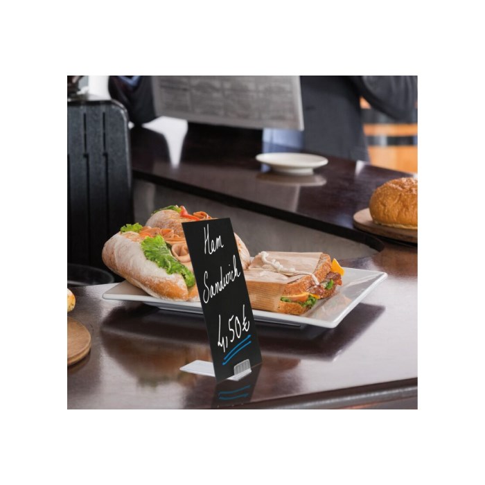 TAG marker stand 10pcs transparent