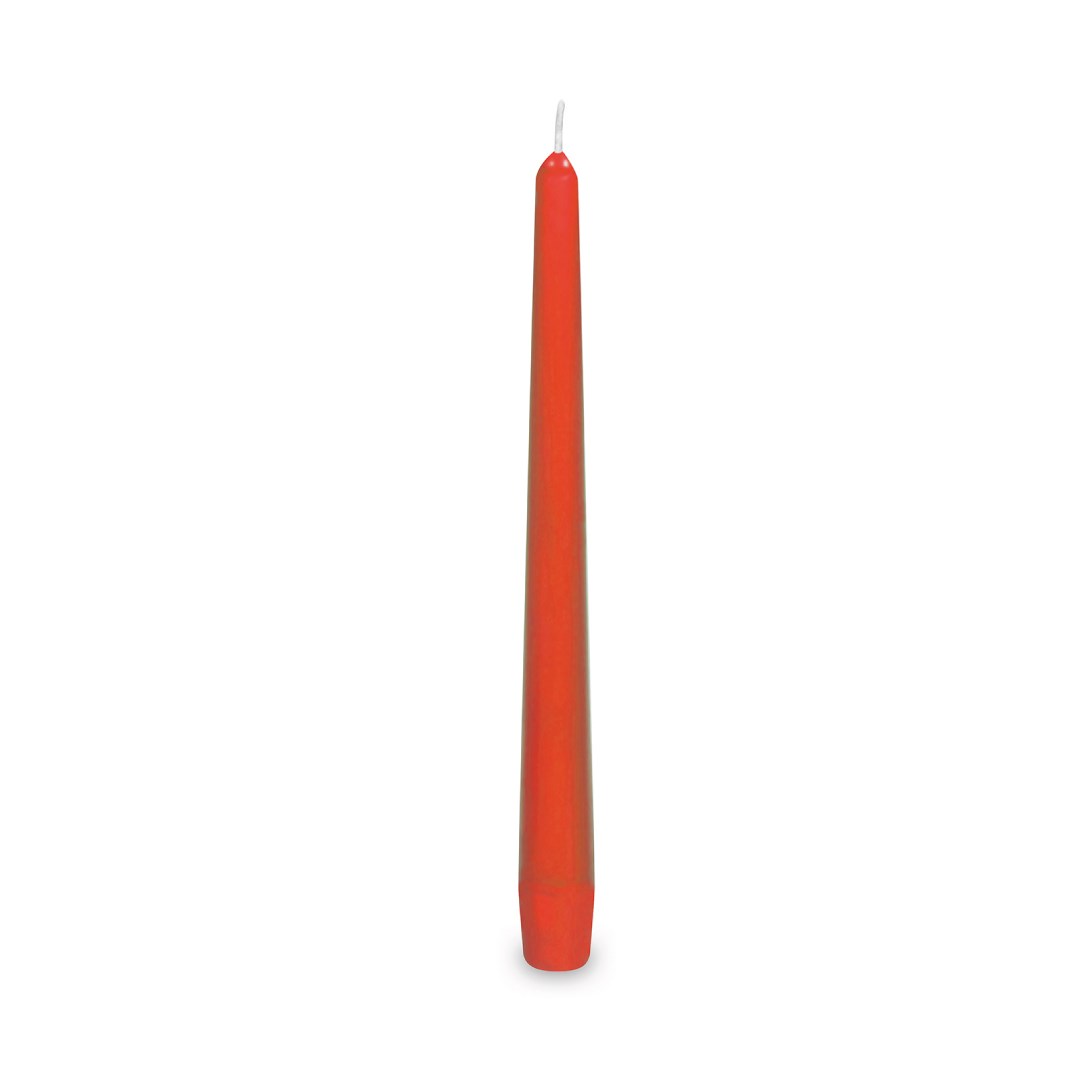 Sviečky 24 cm / 10 ks, červené, kónické