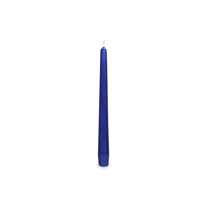 Taper candle 240 mm dark blue