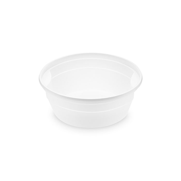 miska polievková zatavovacia 350ml, pr.127mm 50ks biela (PP)