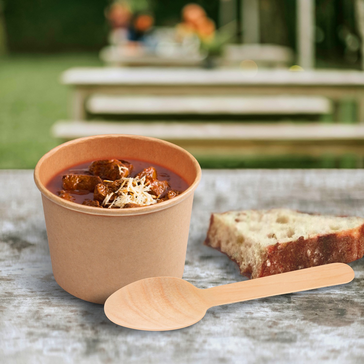 lyžica z dreva XL 16cm /100ks