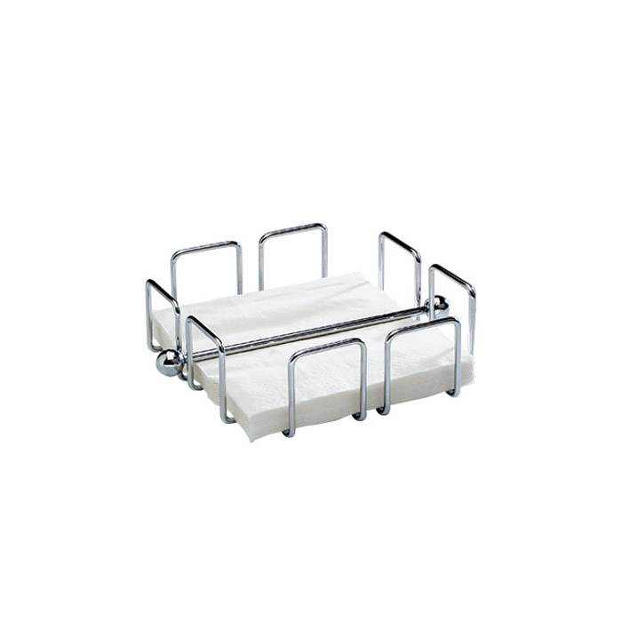 Napkin Holder -WIRE-,ca. 19 x 19 cm, height 6,5 cm