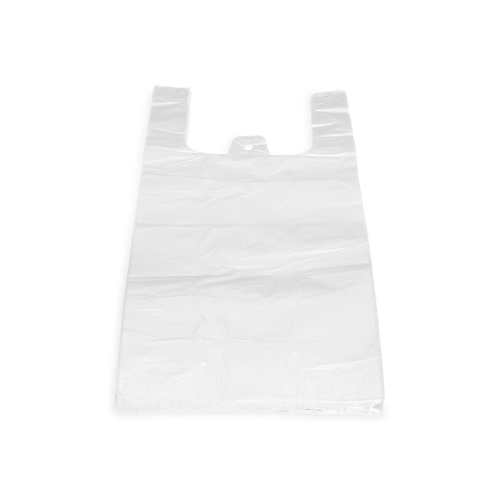 tašky 4 kg 25+12x45 cm /100 ks biele