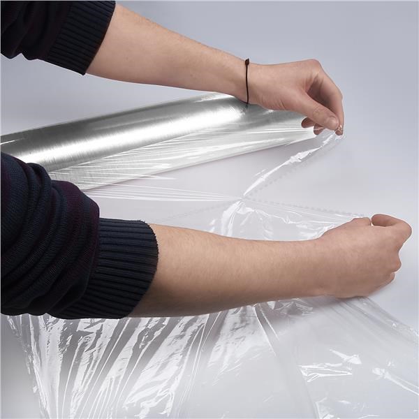 Potravinová fólia, s perforáciou, 45 x 45 cm x 500 m