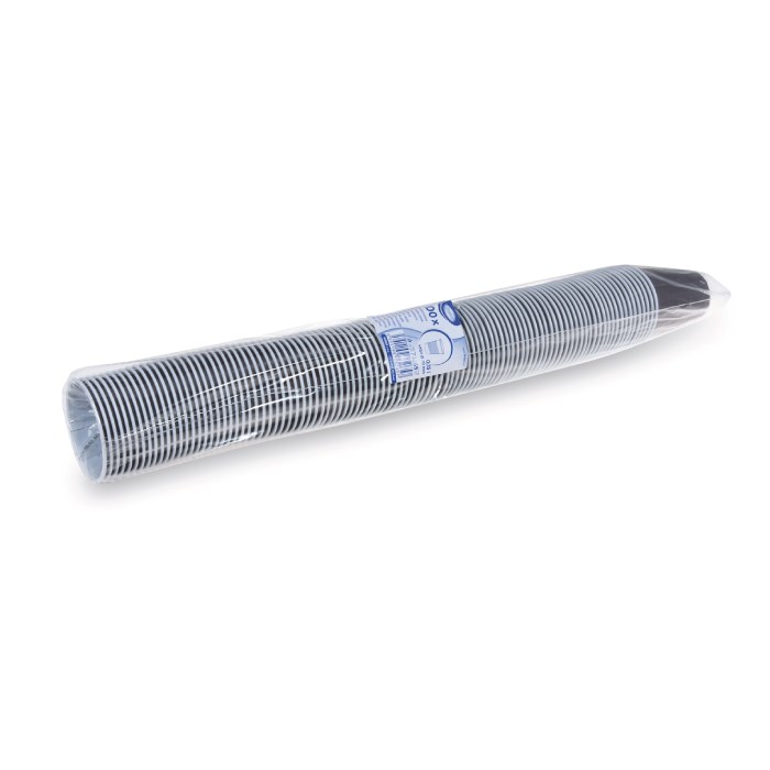 téglik 150ml / 100ks automatový hnedo / biely (PS)