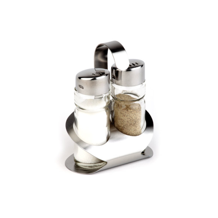 Pepper- & Salt-Menage -PRO-,8.5 x 5.7, height 11.5 cm