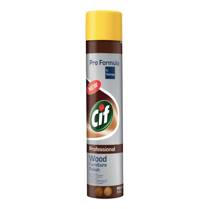Pronto/Cif Prof. Wood Furniture Polish 400ml