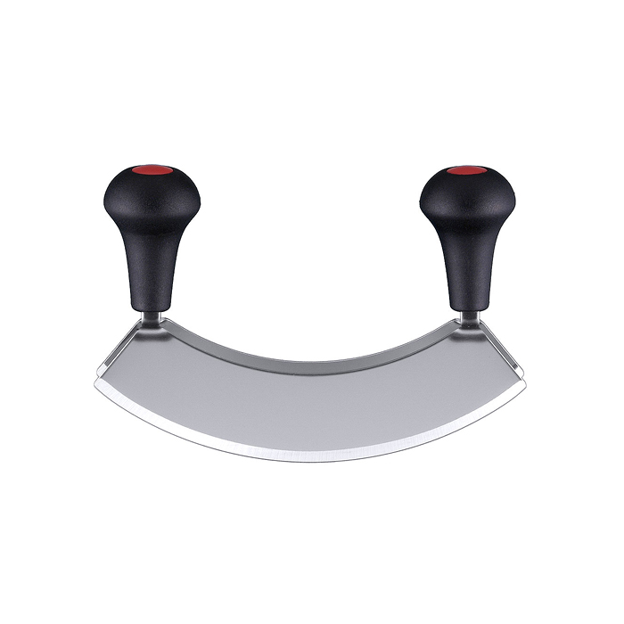 kolíska mäsiarska 2 nože 22 cm