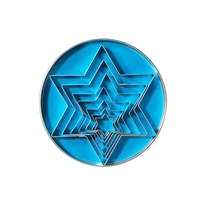 star shaped cutters 2,5-14cm