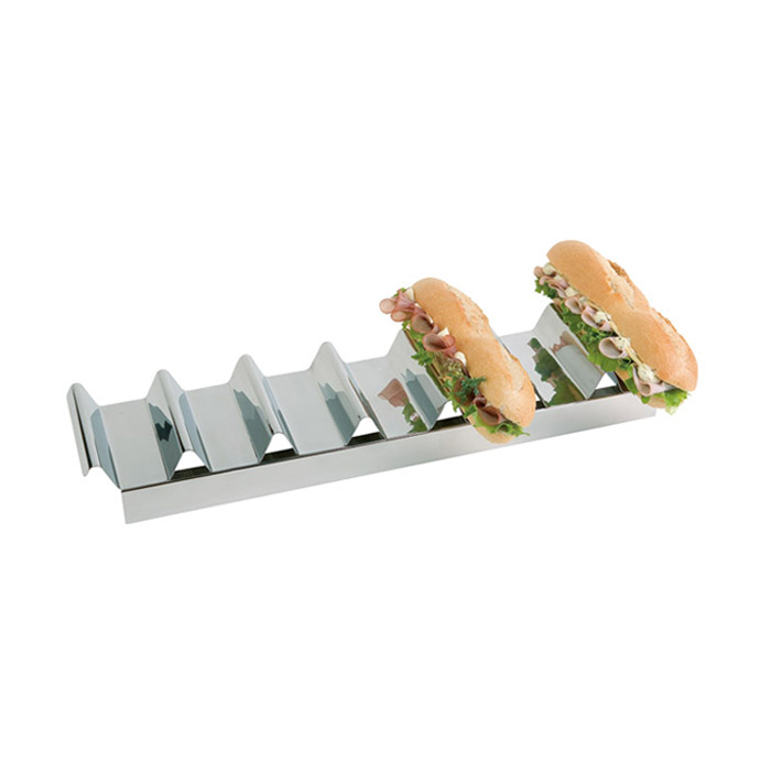 Snackpresenter,47,5 x 10,5 cm, height 6 cm