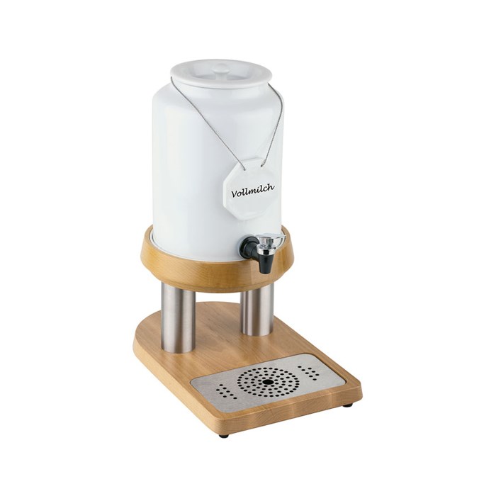 porcelain milk dispenser,23 x 35 cm, height 42 cm