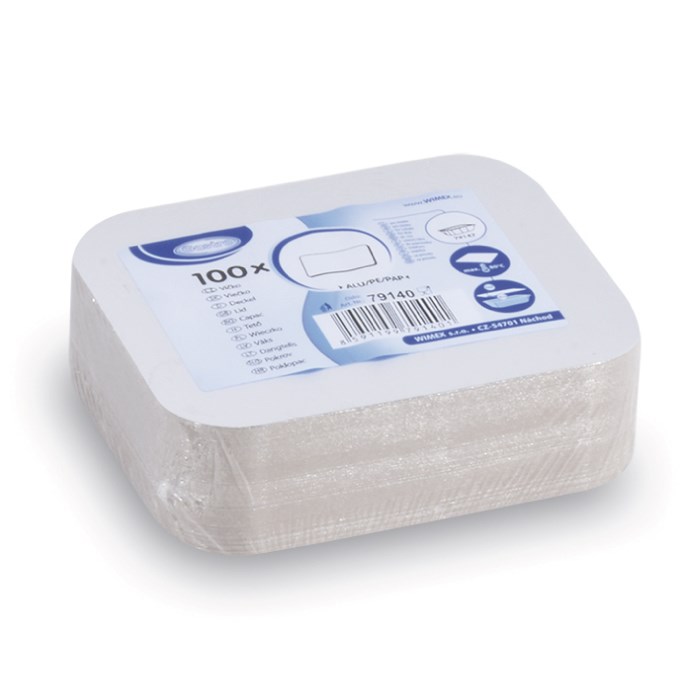 Viečko pre ALU misku 96558 / 100 ks